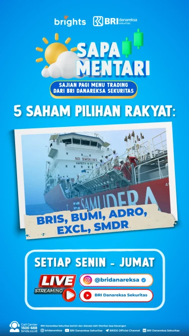5 Saham Pilihan Rakyat - 16 Feb 2023